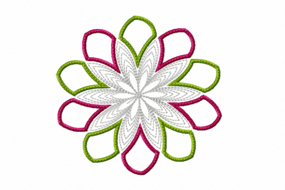 Flower Gimp Applique