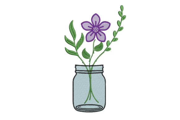 Flower Vase Purple