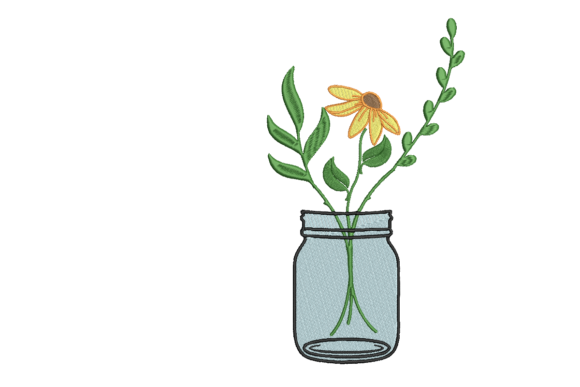 Flower Vase Yellow