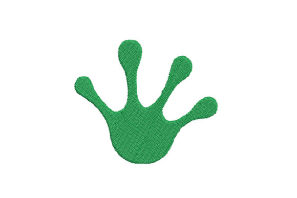 Frog Paw Print