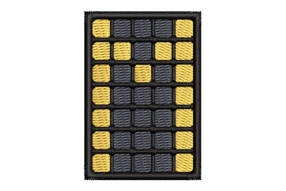 LED Scoreboard Effect Letter M