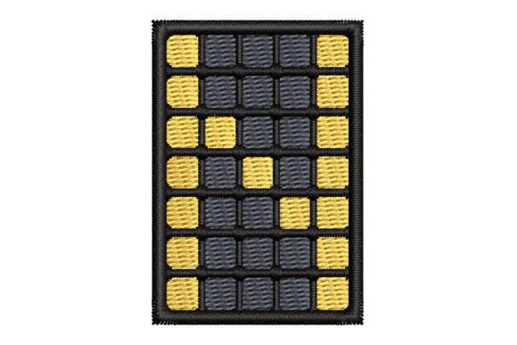 LED Scoreboard Effect Letter N