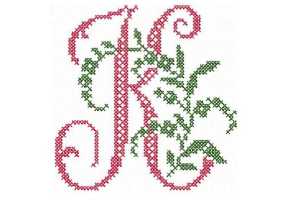 Monogram Letter K